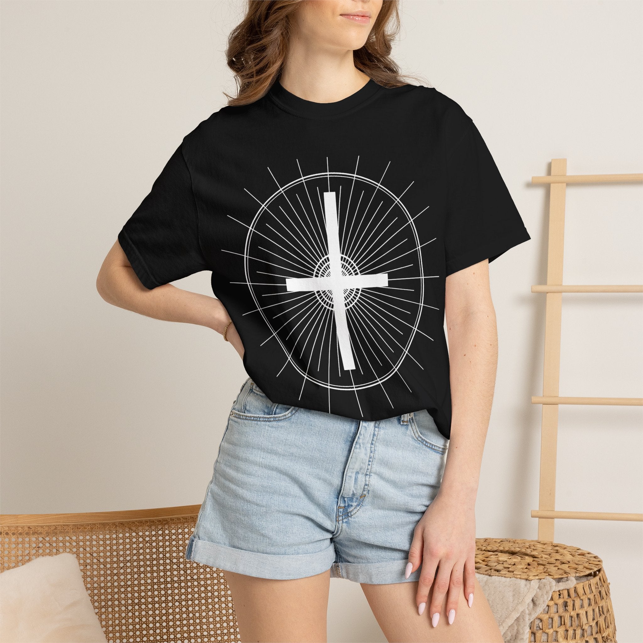 Classic White T-Shirt — Garment-Dyed Comfort Tee