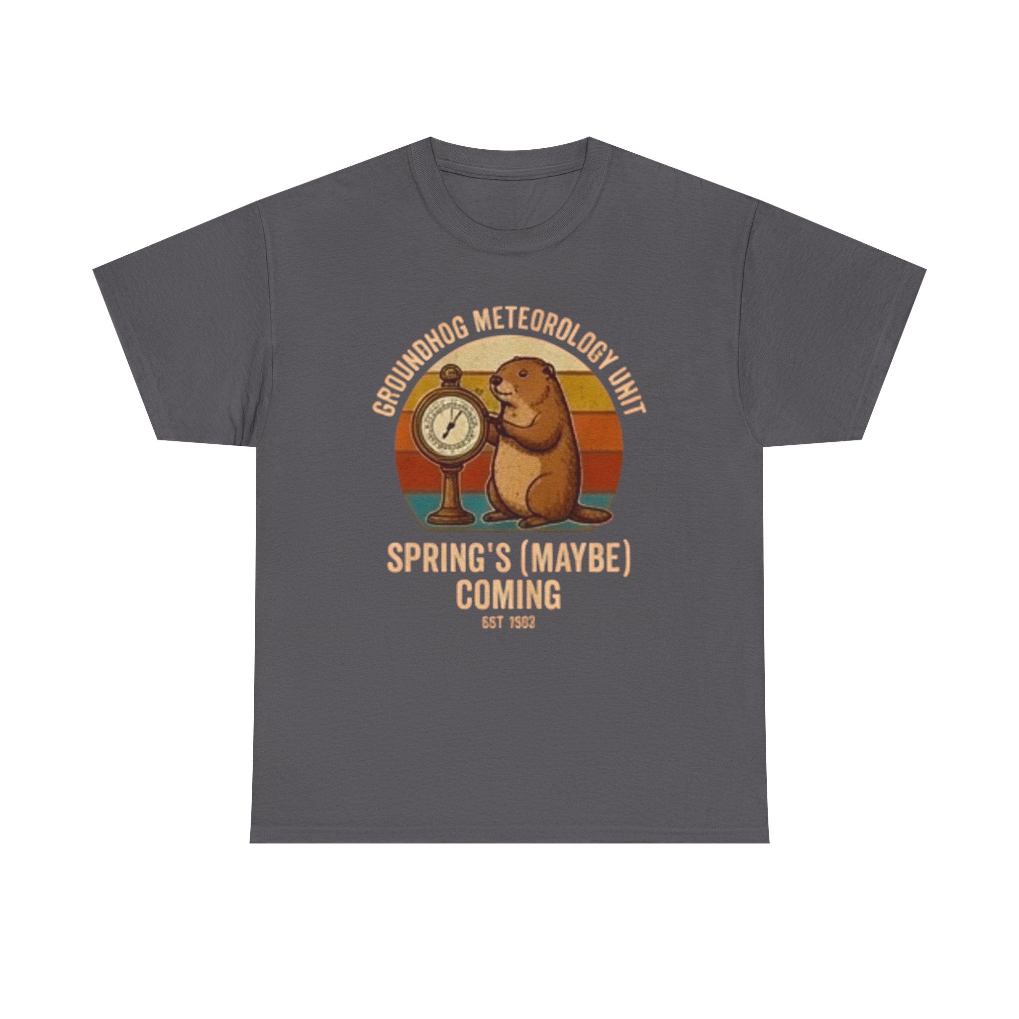 Groundhog meteorology unit Unisex Heavy Cotton Tee