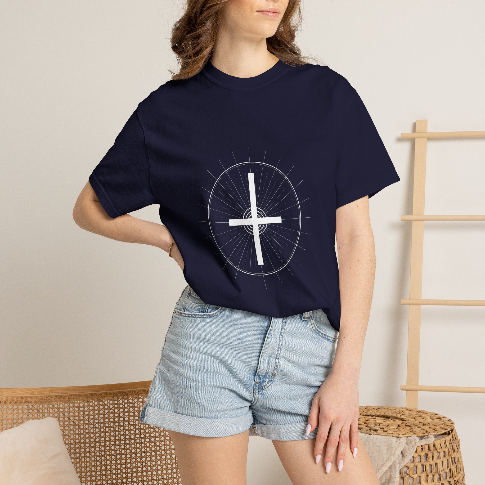 Low Energy Athletics - Cross Circle Seal Tee