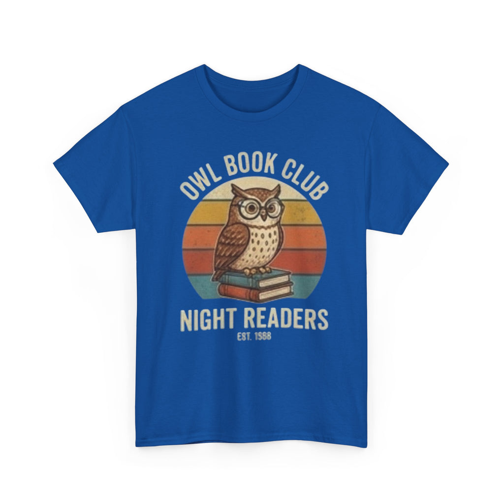 Owl Book ClubUnisex Heavy Cotton Tee