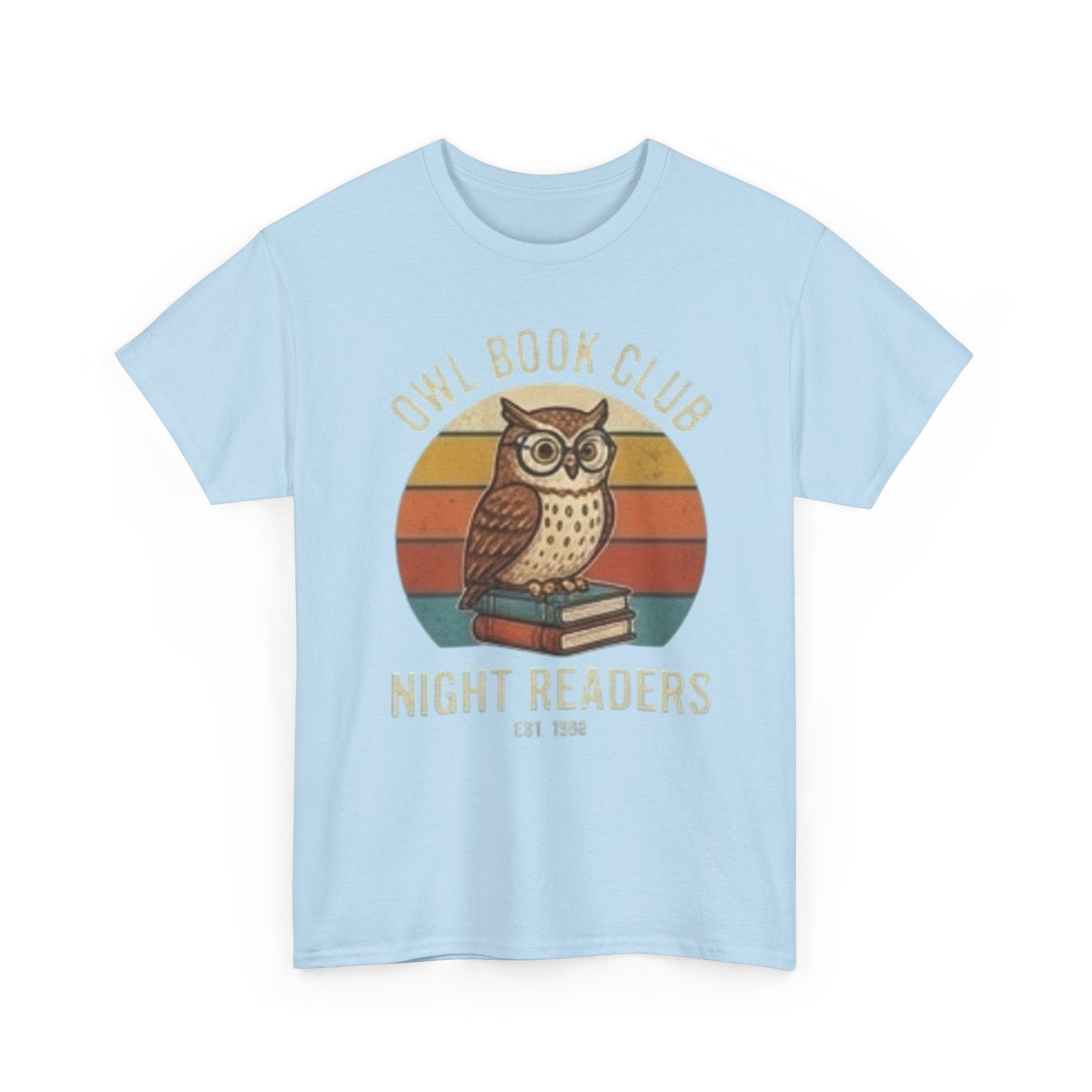 Owl Book ClubUnisex Heavy Cotton Tee