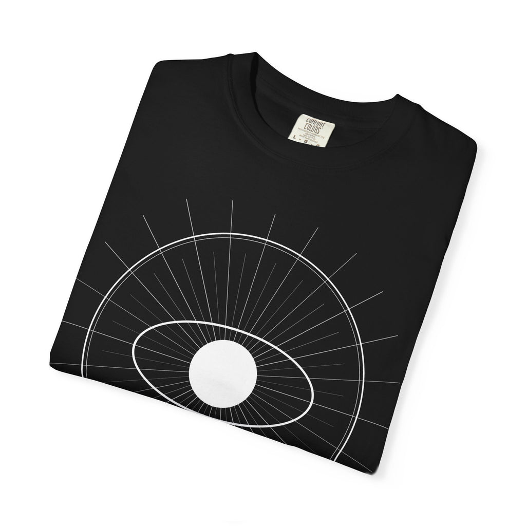 Eye of Ra Spiritual T-Shirt — Garment-Dyed Vintage White Tee