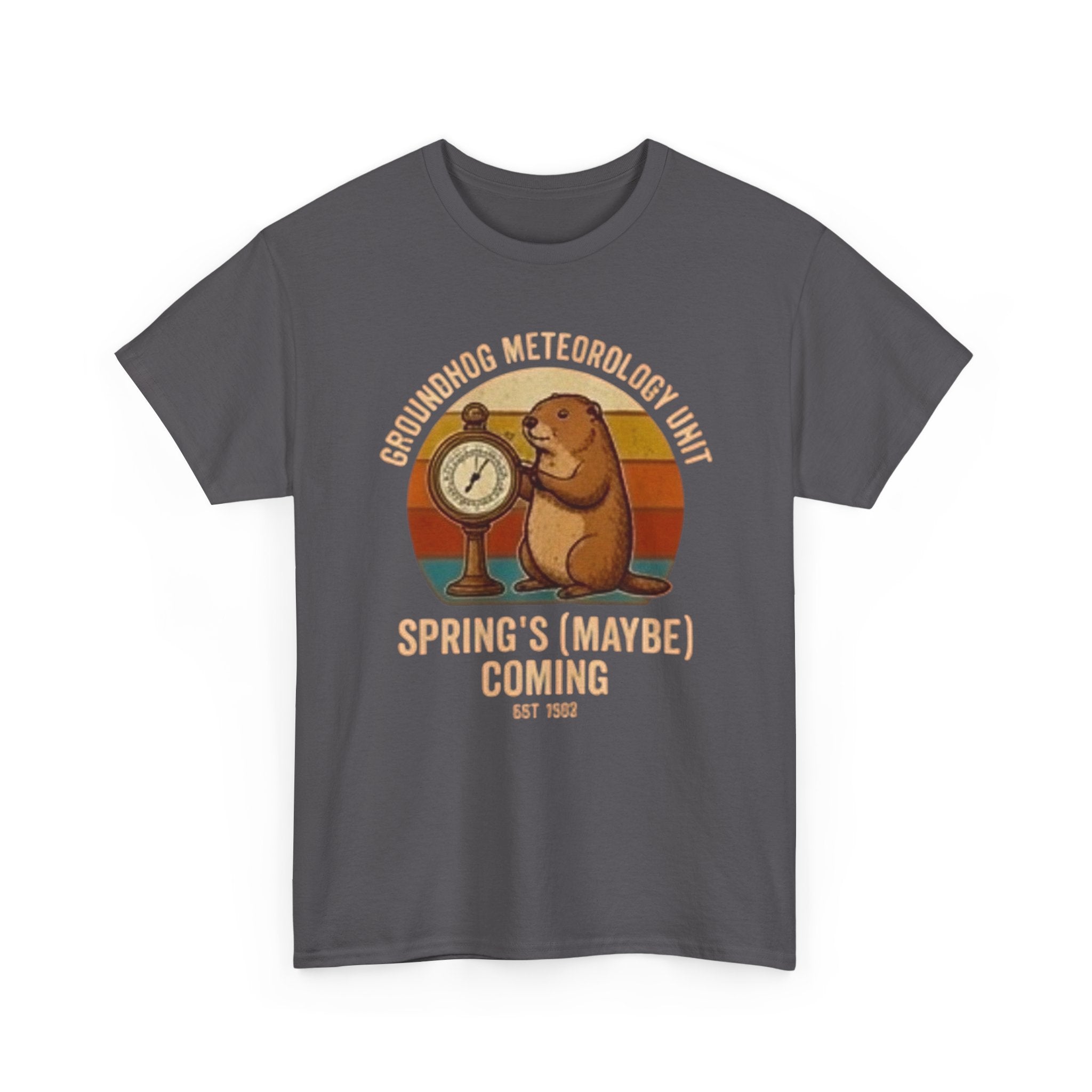 Groundhog meteorology unit Unisex Heavy Cotton Tee