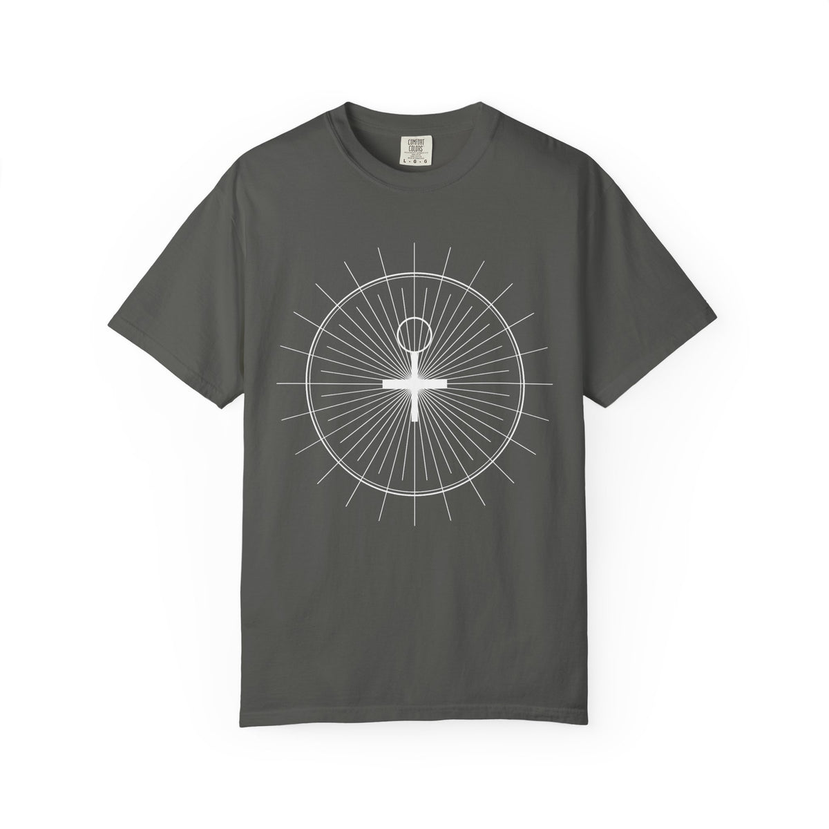 Ankh Radiance T-Shirt — Egyptian Ankh Spiritual Symbol Tee
