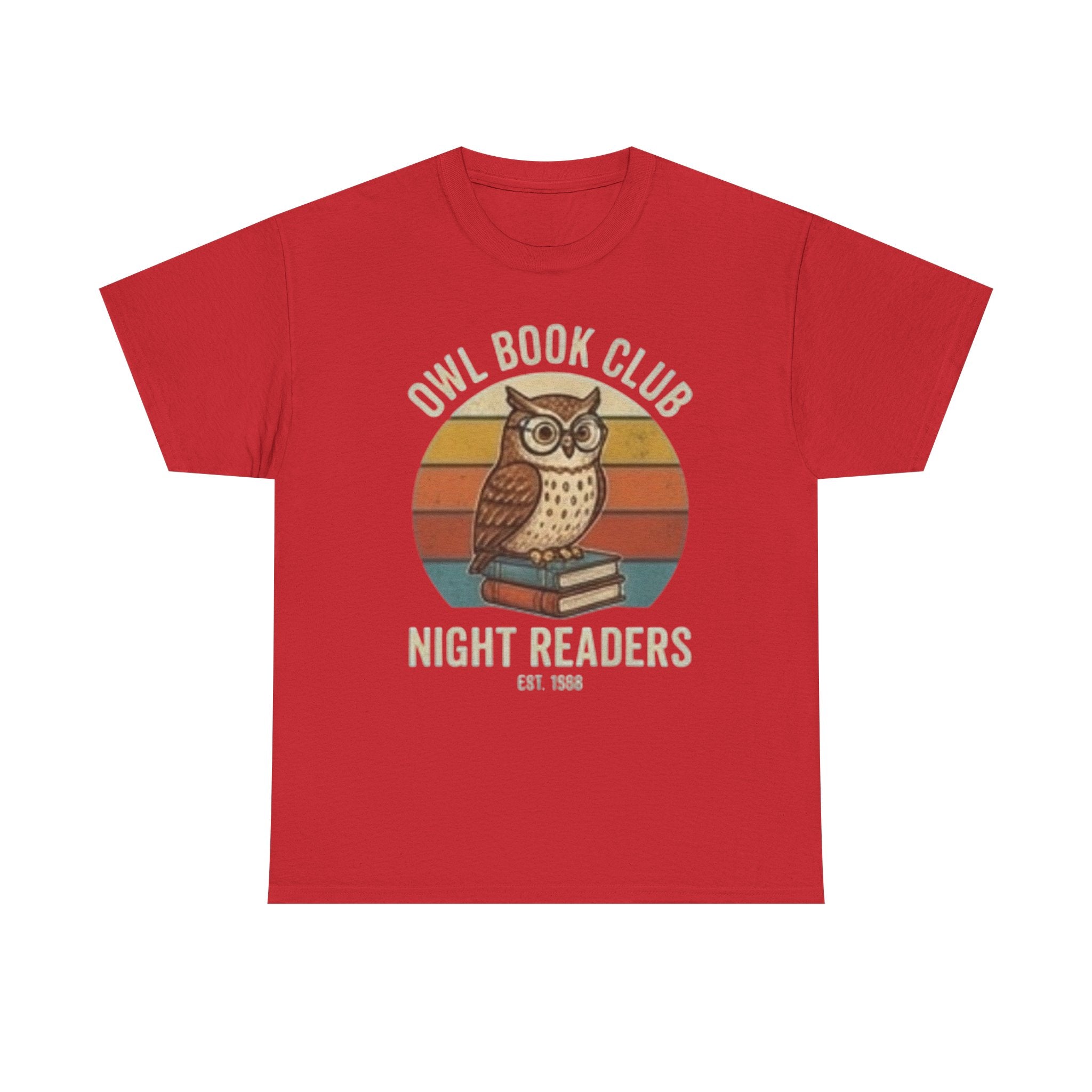 Owl Book ClubUnisex Heavy Cotton Tee