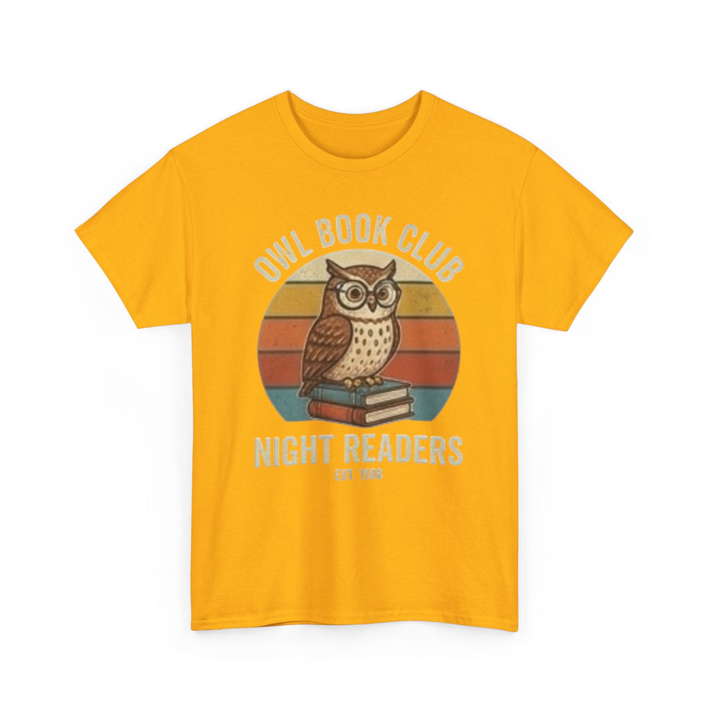 Owl Book ClubUnisex Heavy Cotton Tee