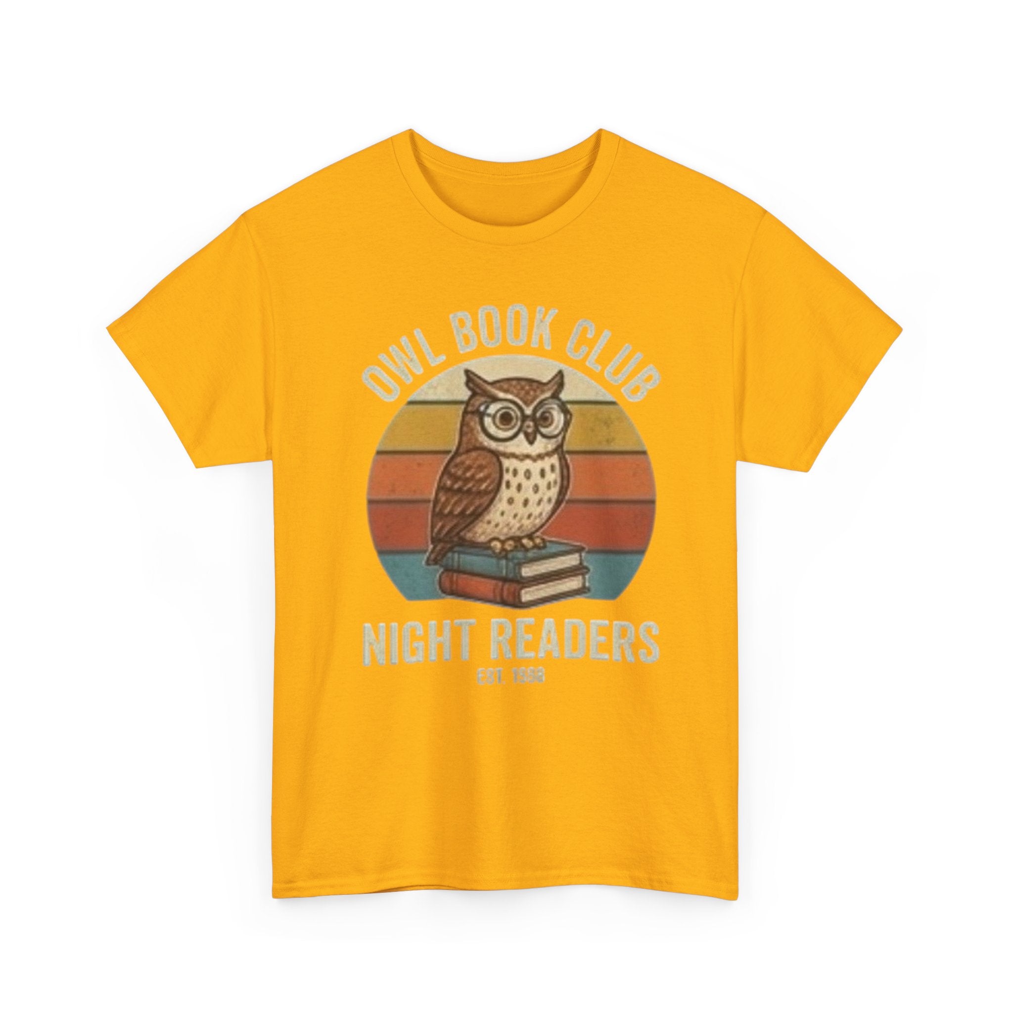 Owl Book ClubUnisex Heavy Cotton Tee