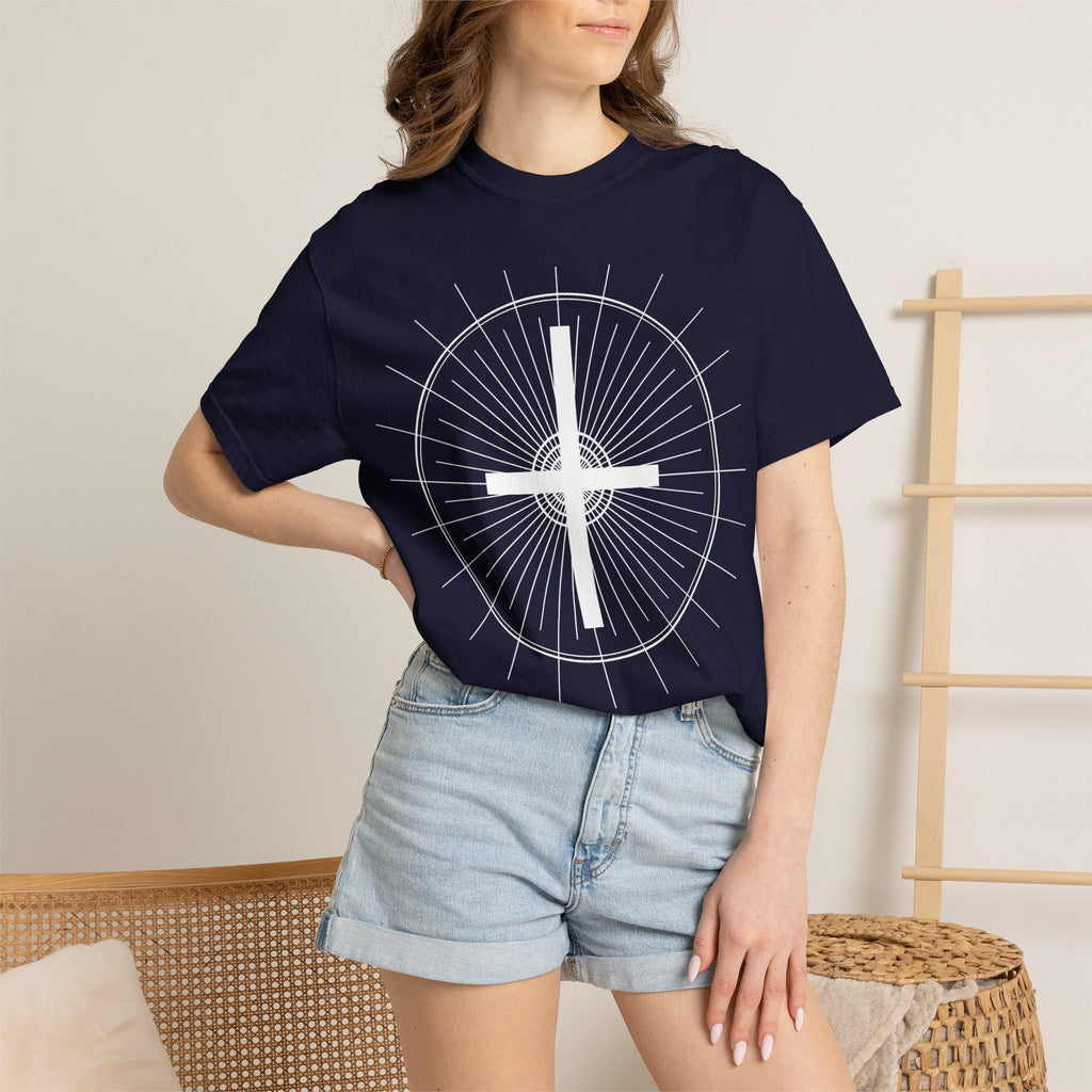 Classic White T-Shirt — Garment-Dyed Comfort Tee