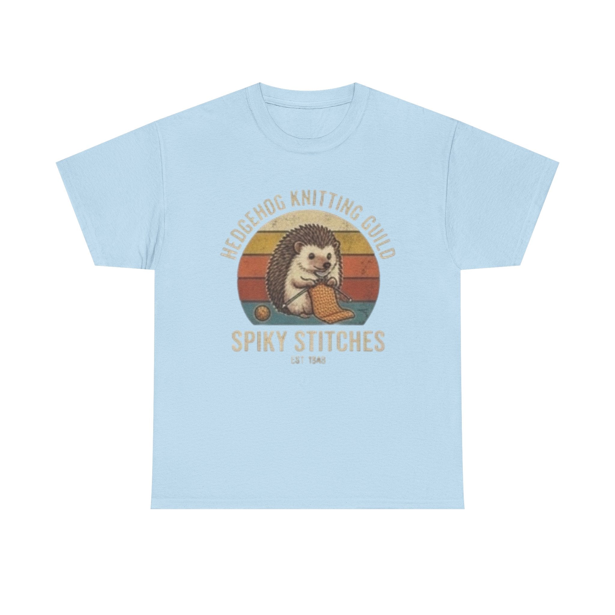 Hedgehog Knitting Guild Unisex Heavy Cotton Tee