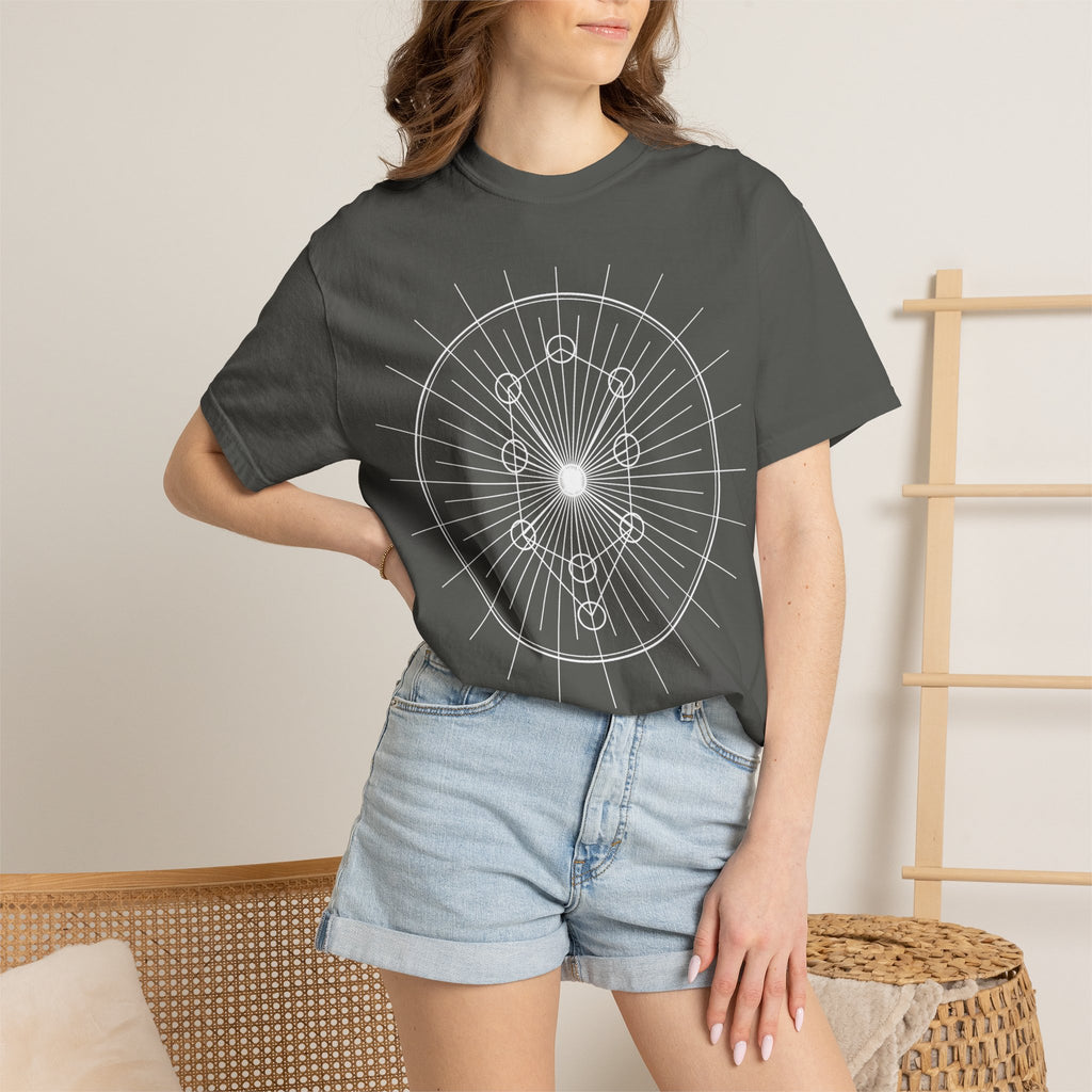 Plain White T-Shirt — Classic Garment-Dyed Tee