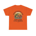 Tortoise marathon club Unisex Heavy Cotton Tee