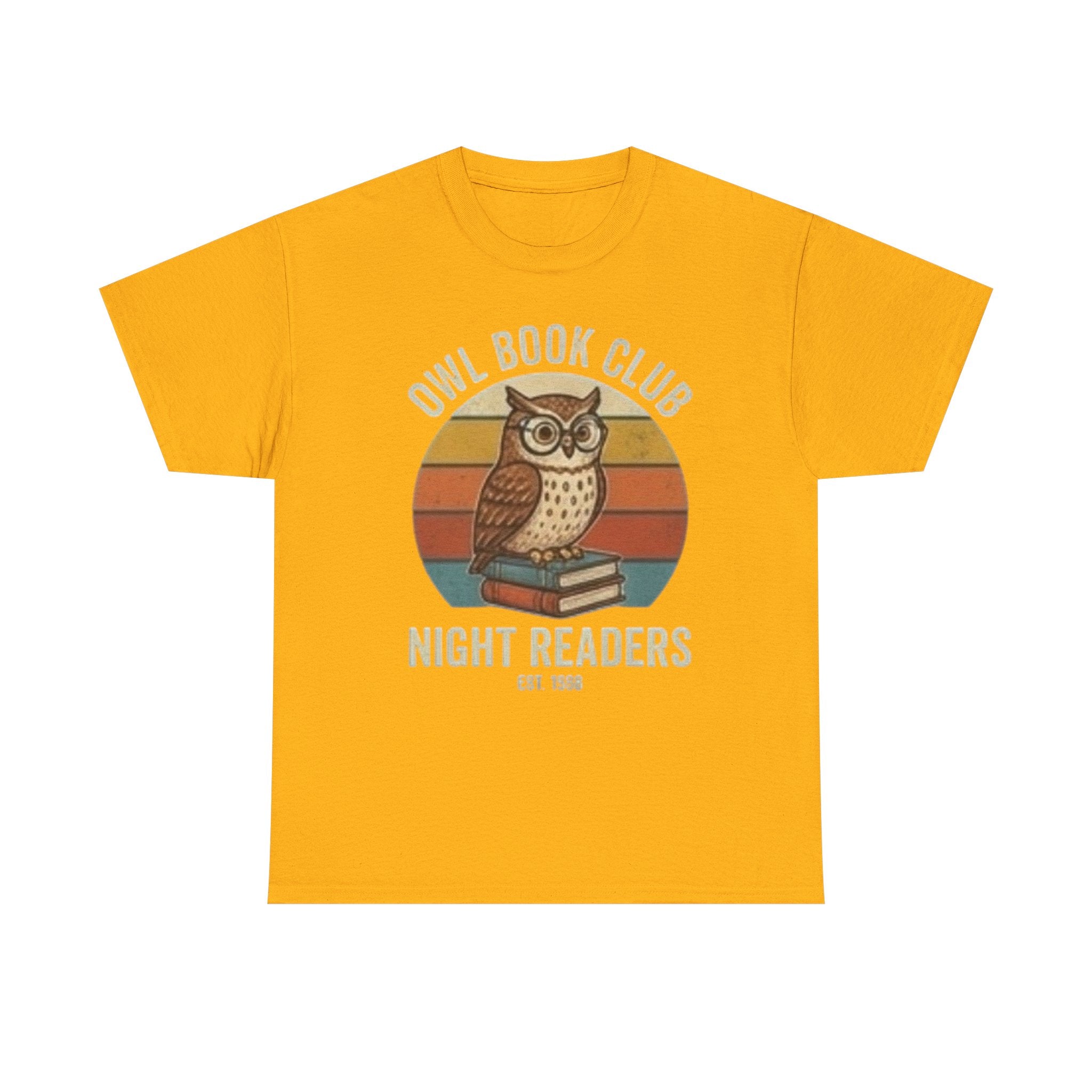 Owl Book ClubUnisex Heavy Cotton Tee