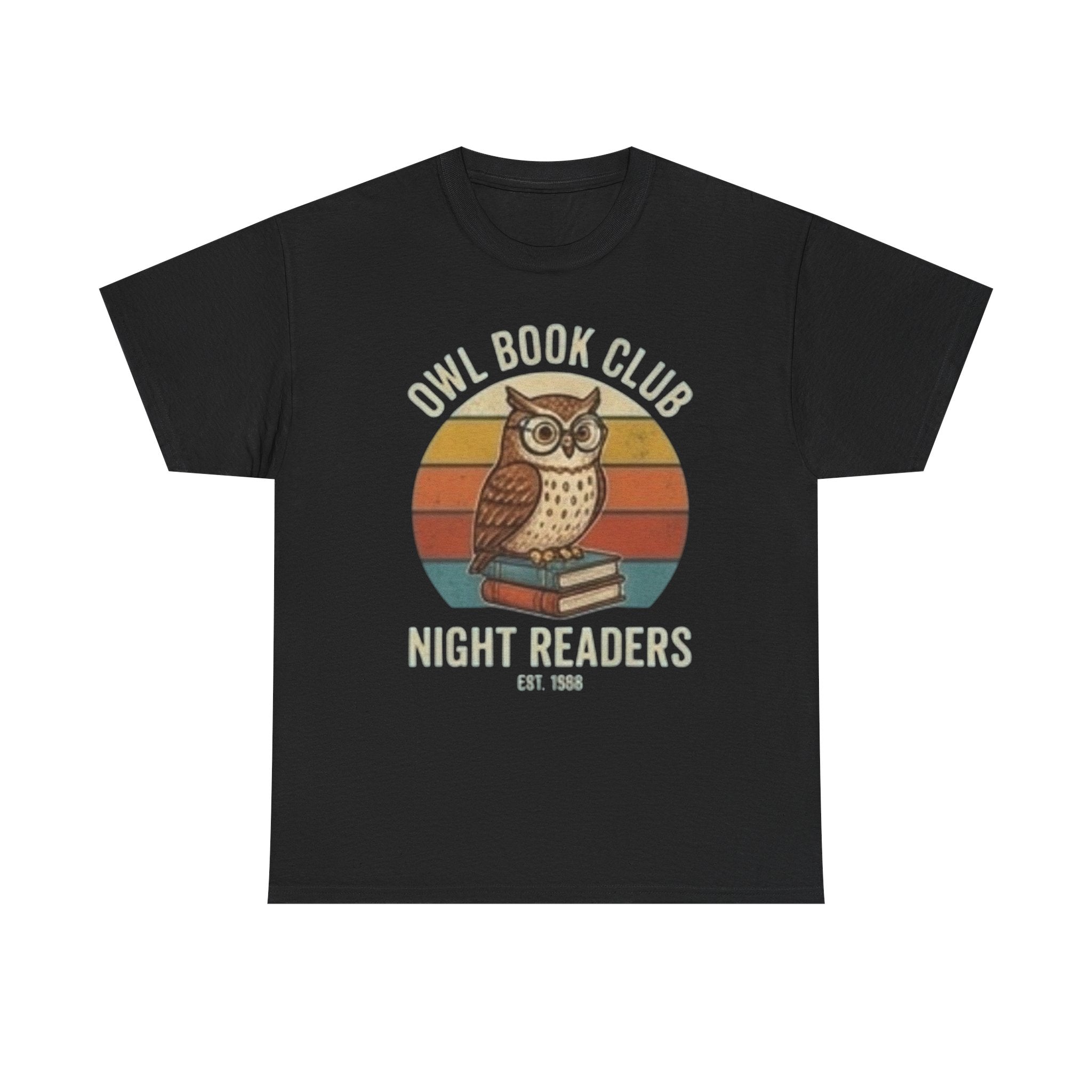 Owl Book ClubUnisex Heavy Cotton Tee
