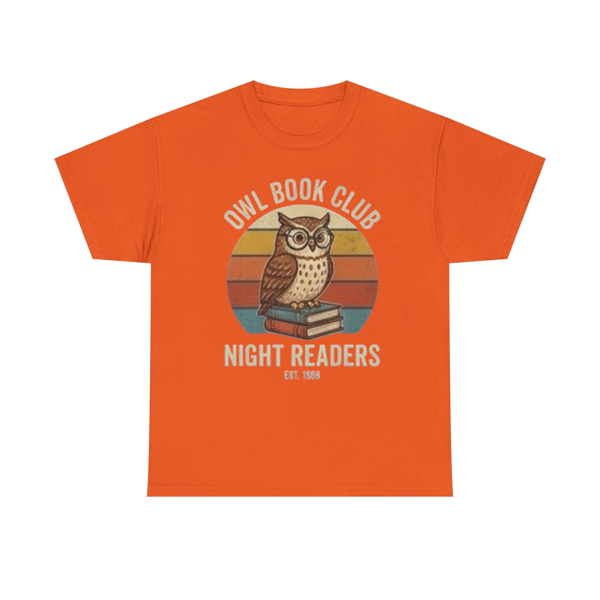 Owl Book ClubUnisex Heavy Cotton Tee