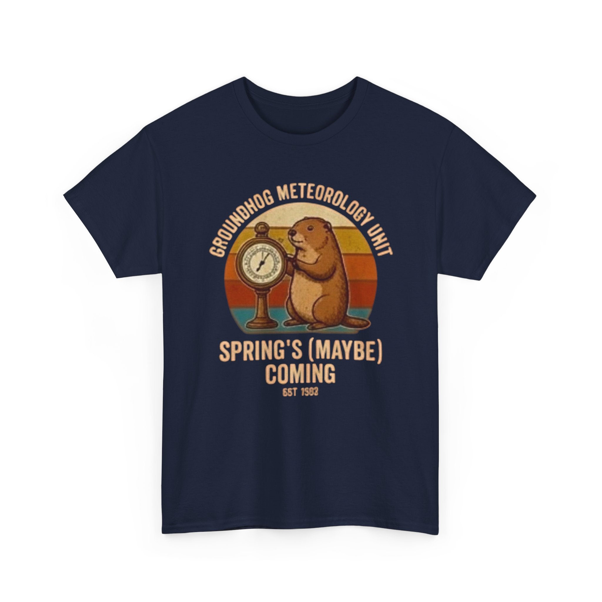 Groundhog meteorology unit Unisex Heavy Cotton Tee