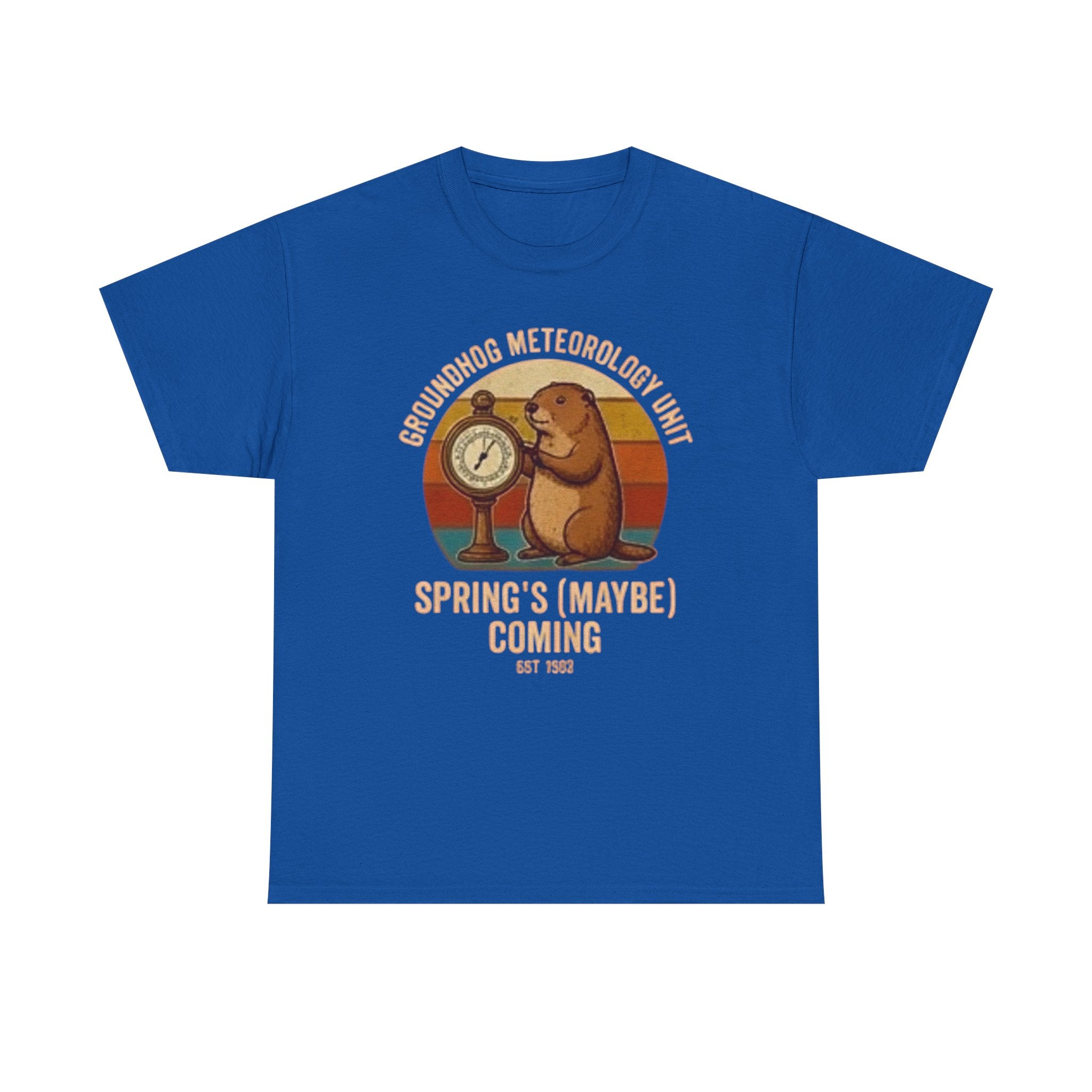 Groundhog meteorology unit Unisex Heavy Cotton Tee