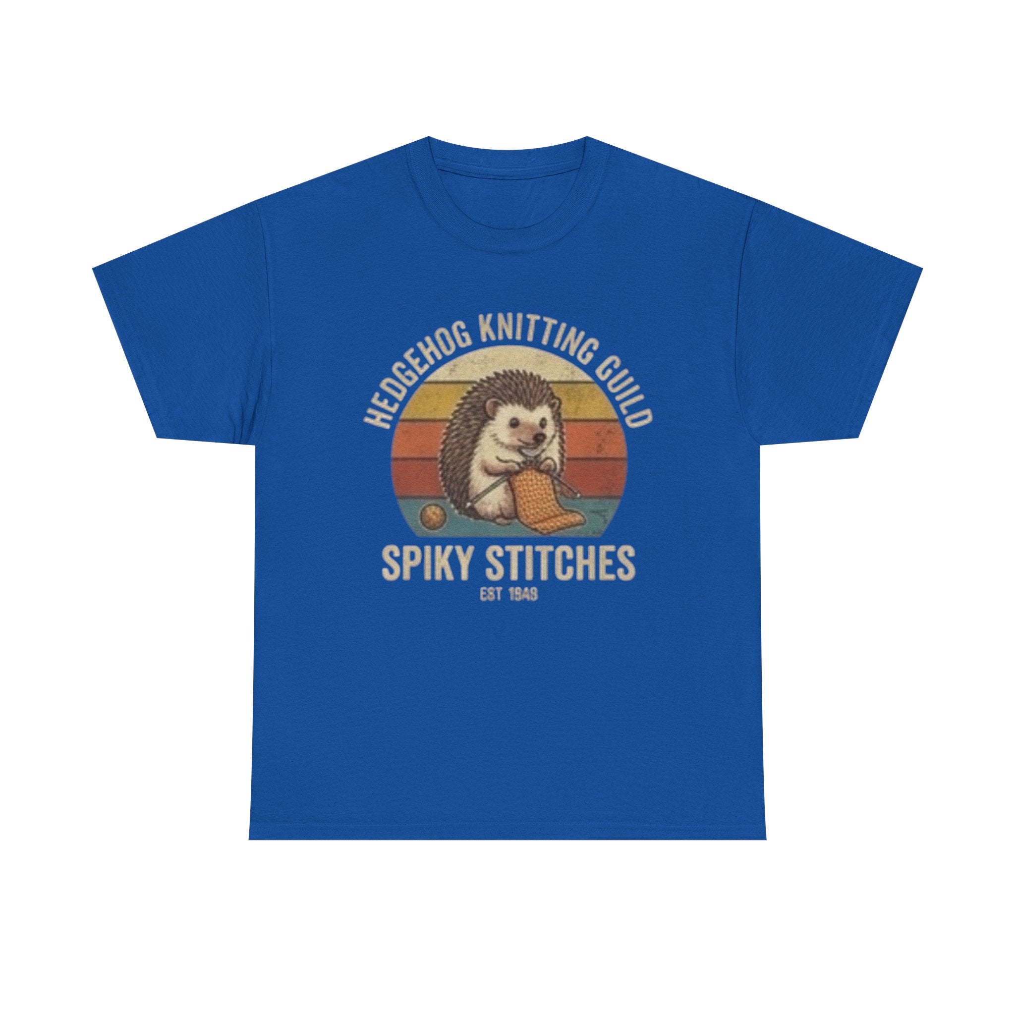 Hedgehog Knitting Guild Unisex Heavy Cotton Tee