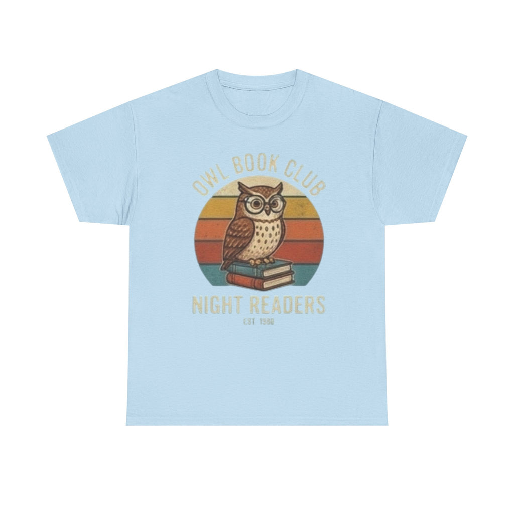 Owl Book ClubUnisex Heavy Cotton Tee