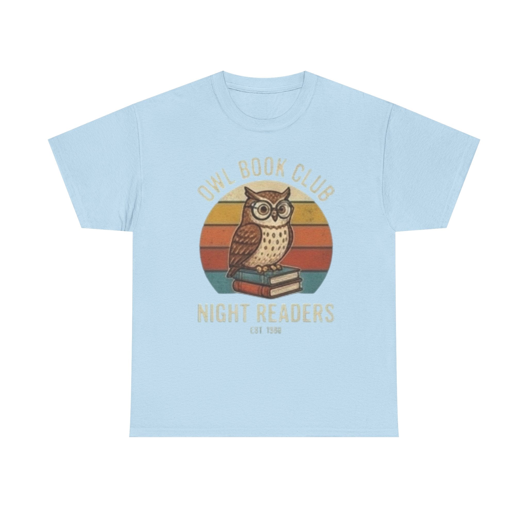 Owl Book ClubUnisex Heavy Cotton Tee